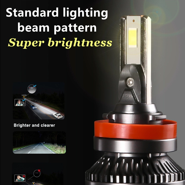 Auto Lighting System H7 H11 H4 LED Headlight Bulb 9006 Bus Headlamp LED Lighting for Vehicle Cars Ledhead Light