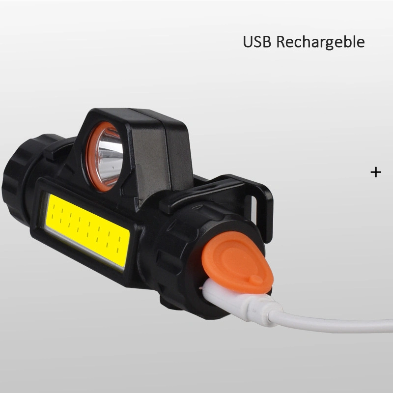 LED Camping USB Strong Light Fishing Lamp COB Head Lamp