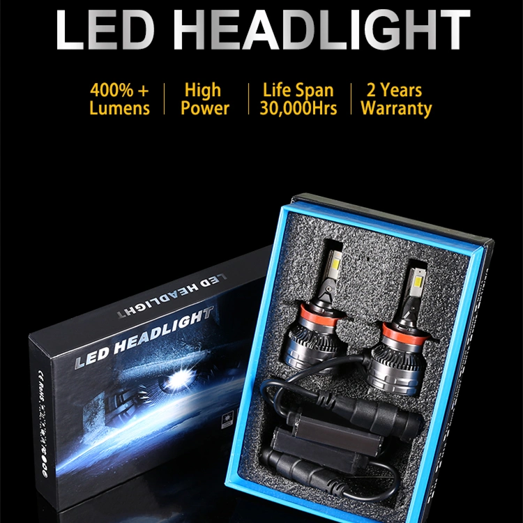 Auto Lighting System H7 H11 H4 LED Headlight Bulb 9006 Bus Headlamp LED Lighting for Vehicle Cars Ledhead Light