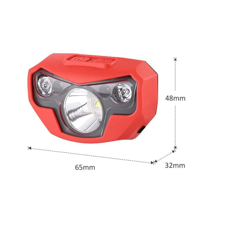 10W COB Powerful Outdoor Emergency Camp Hiki Head Torch LED Lighting High 1000 Lumen 105 Degree Rotating Sensor Head Lamp Waterproof COB IP44 Headlamp