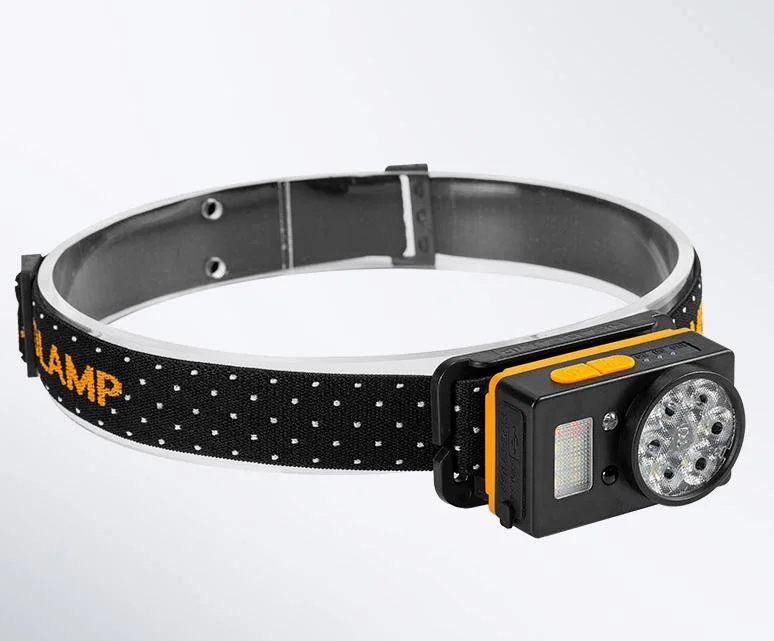 LED Waterproof Working Camping Mini IR Sensor Powerful Rechargeable Headlamp with Magnet &amp; Hook