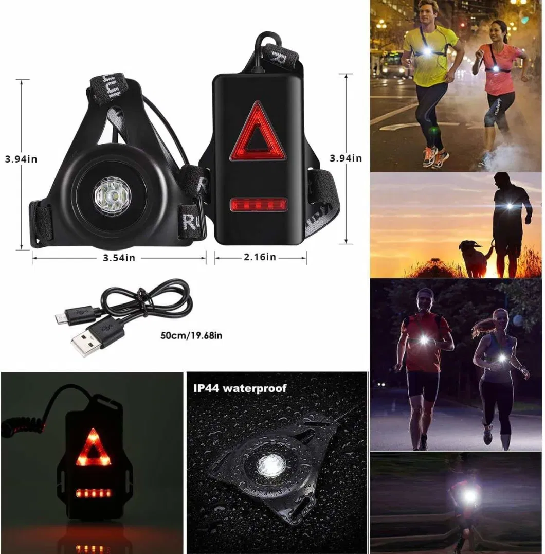 Waterproof LED Head Lamp Rechargeable Cycling LED Headlamp