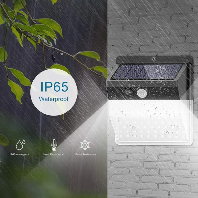 Brightenlux China Manufactures Garden Solar Lights for Outdoor, Super Bright Waterproof Solar Light 206 LED Motion Sensor Security Lights