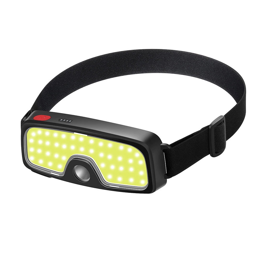 Double LED COB Rechargeable Running Headlamp
