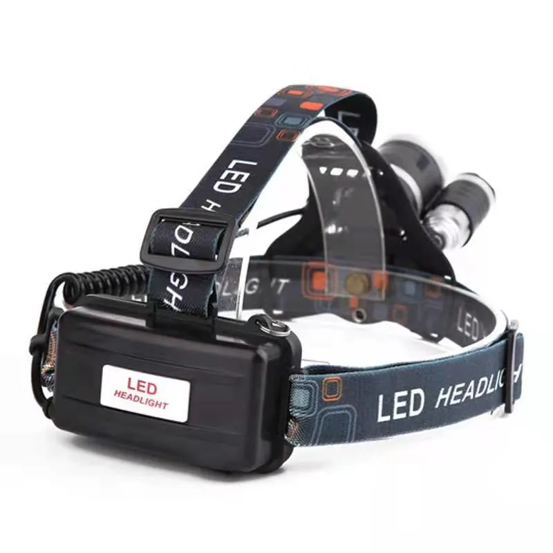 Outdoor 3LED Tactical Sport Hiking Headlamp