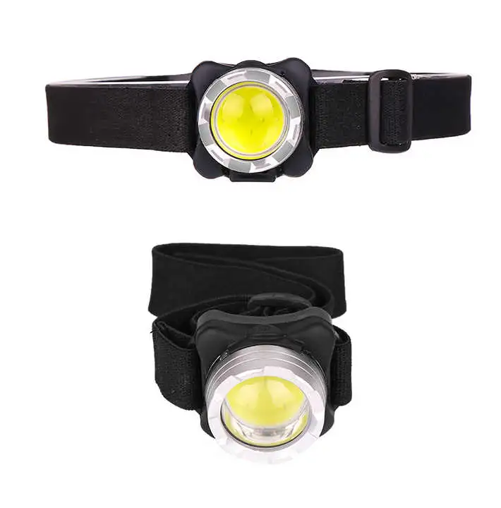 LED Mini Red and White Light Work Lights Rechargeable Outdoor Lighting COB Headlamp