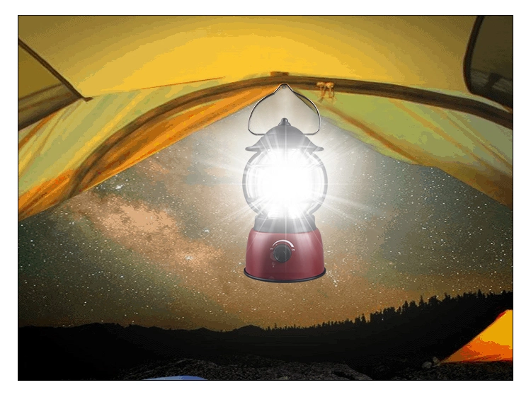 Outdoor Battery Operated Retro Lanterns Camping Emergency Lighting Portable Lighting