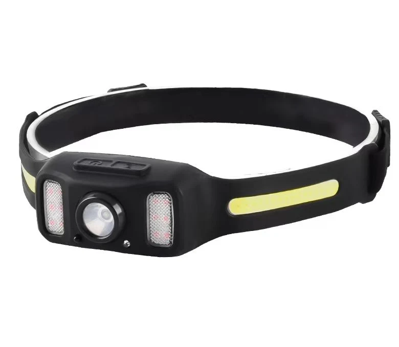 LED Rechargeable Motion Sensor Slicon Headlight