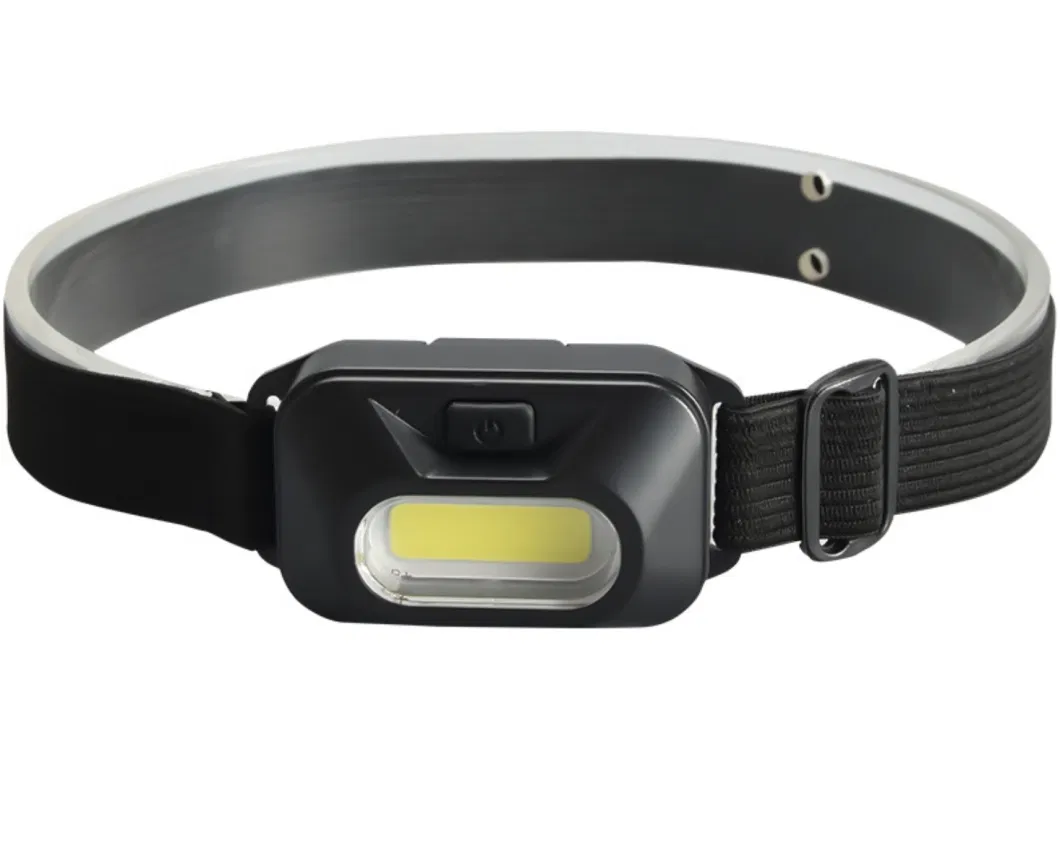 Outdoor Camping Hiking Gear Suitable COB Battery Headlamp