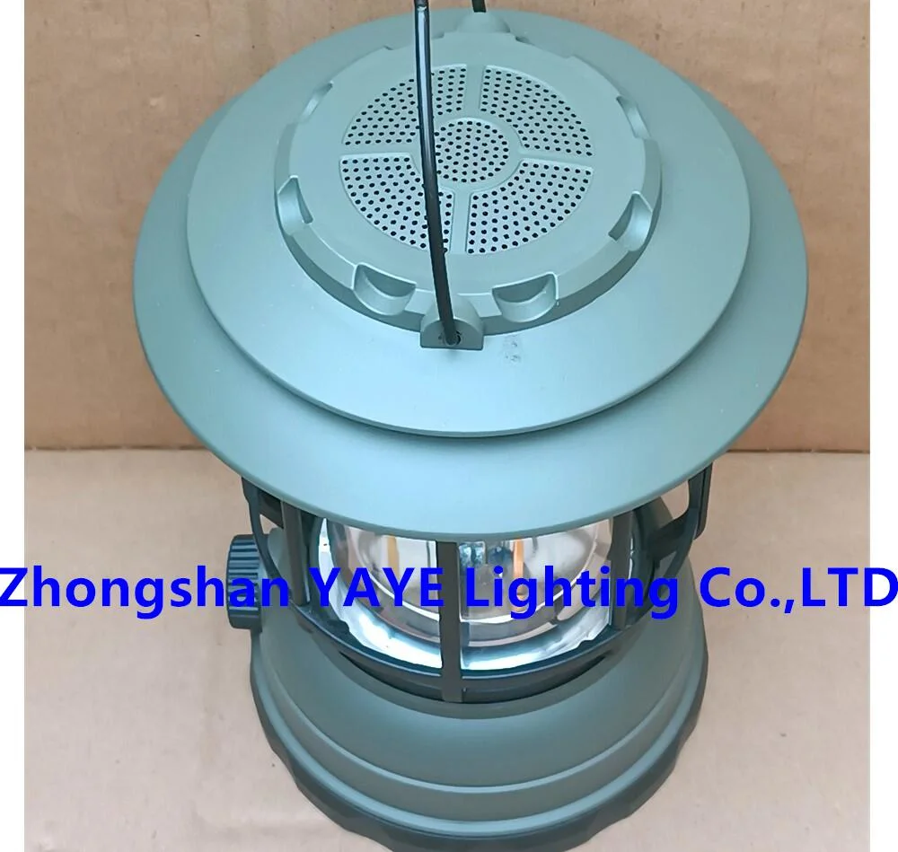 Yaye Factory Price CE/IP66 5W Portable Rechargeable Emergency Solar Power LED Camping Lighting 1000PCS Stock/ Best Manufacturer: Zhongshan Yaye Ligting Co., Ltd