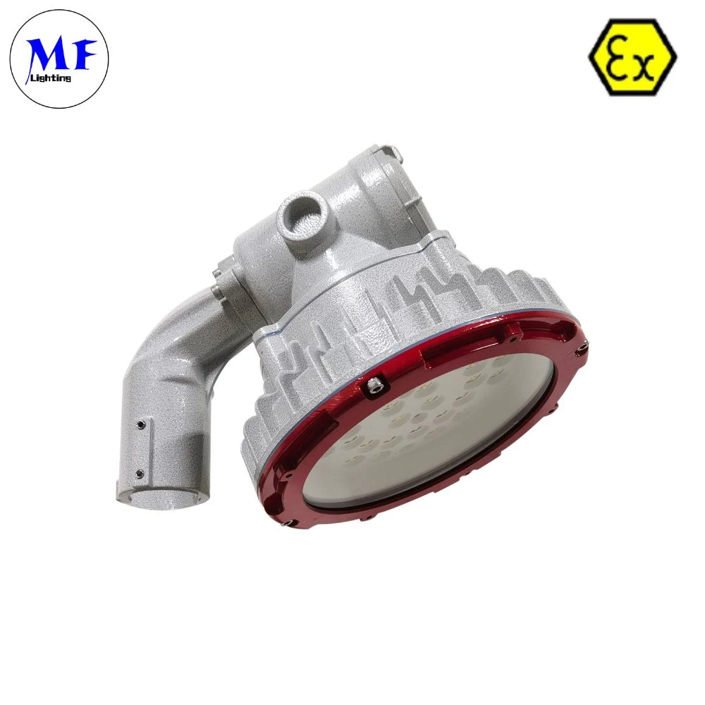 Factory Price 80W Zone 1 Zone 2 Atex Certified LNG Gas Station Oil Industry Light Ocean Platform Light Chemical Plant Explosion Proof Light