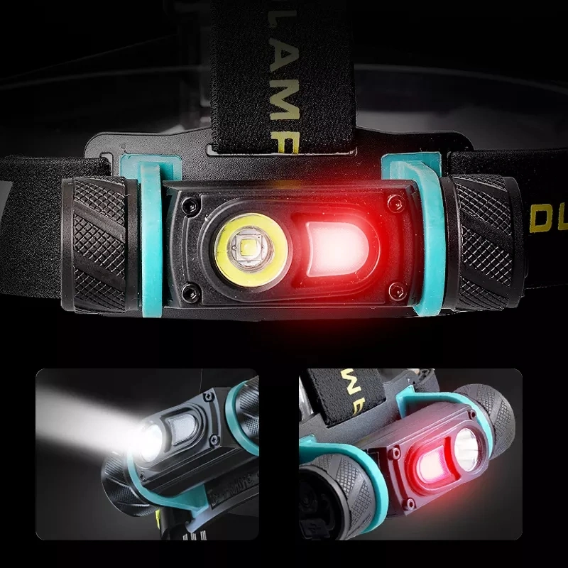 20W Multi-Function Strong Light Portable Compact USB Charging Mini Headlamp