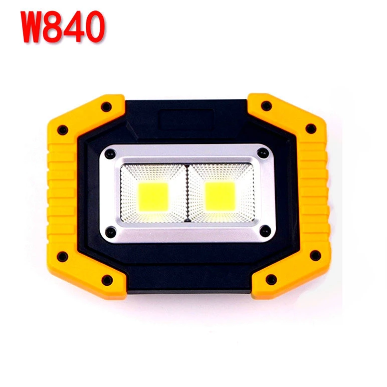 COB Outdoor Camping Light USB Rechargeable Work Light Mobile Emergency Traffic Warning Light