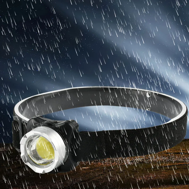 Glodmore2 Zoomable Waterproof High Power Mountaineering Fishing Headlamp for Night Running