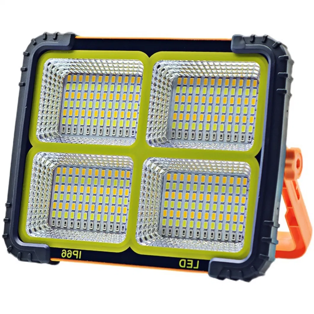 LED Outdoor Light Foldable Solar Panel Camping Light