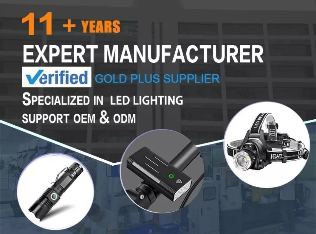 Helius 50000lm Xhp50 Rechargeable USB Head Flashlight Zoom LED Headlamp