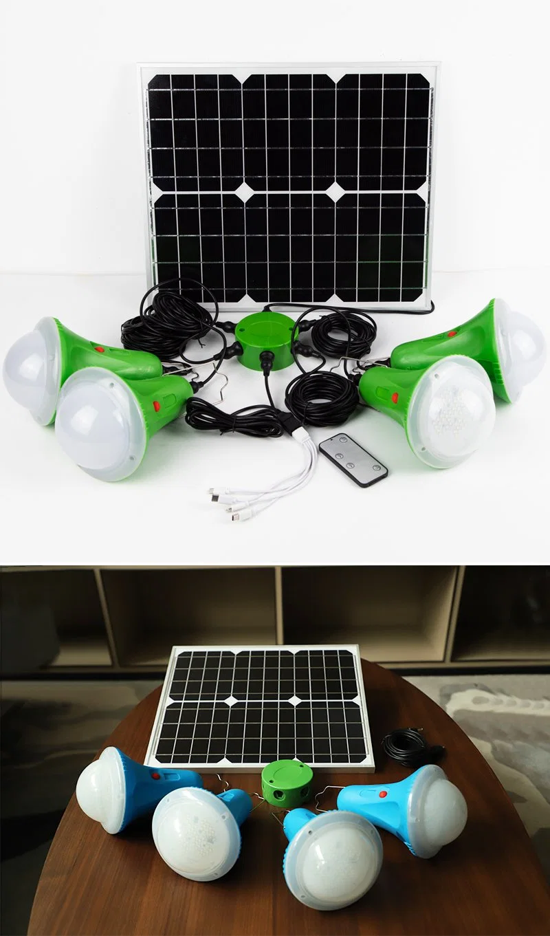 Quality LED Portable Solar Camping Light - Solar/AC Charging 25W Solar Panel