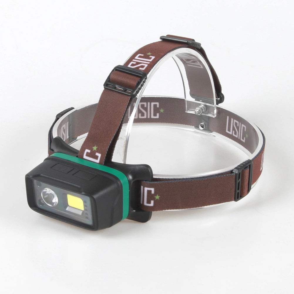 Yichen Waterproof Rechargeable COB LED Headlamp with Motion Sensor