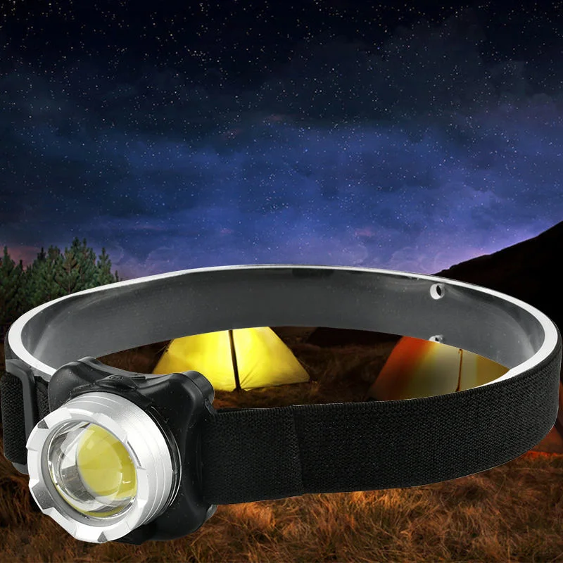 Glodmore2 Zoomable Waterproof High Power Mountaineering Fishing Headlamp for Night Running