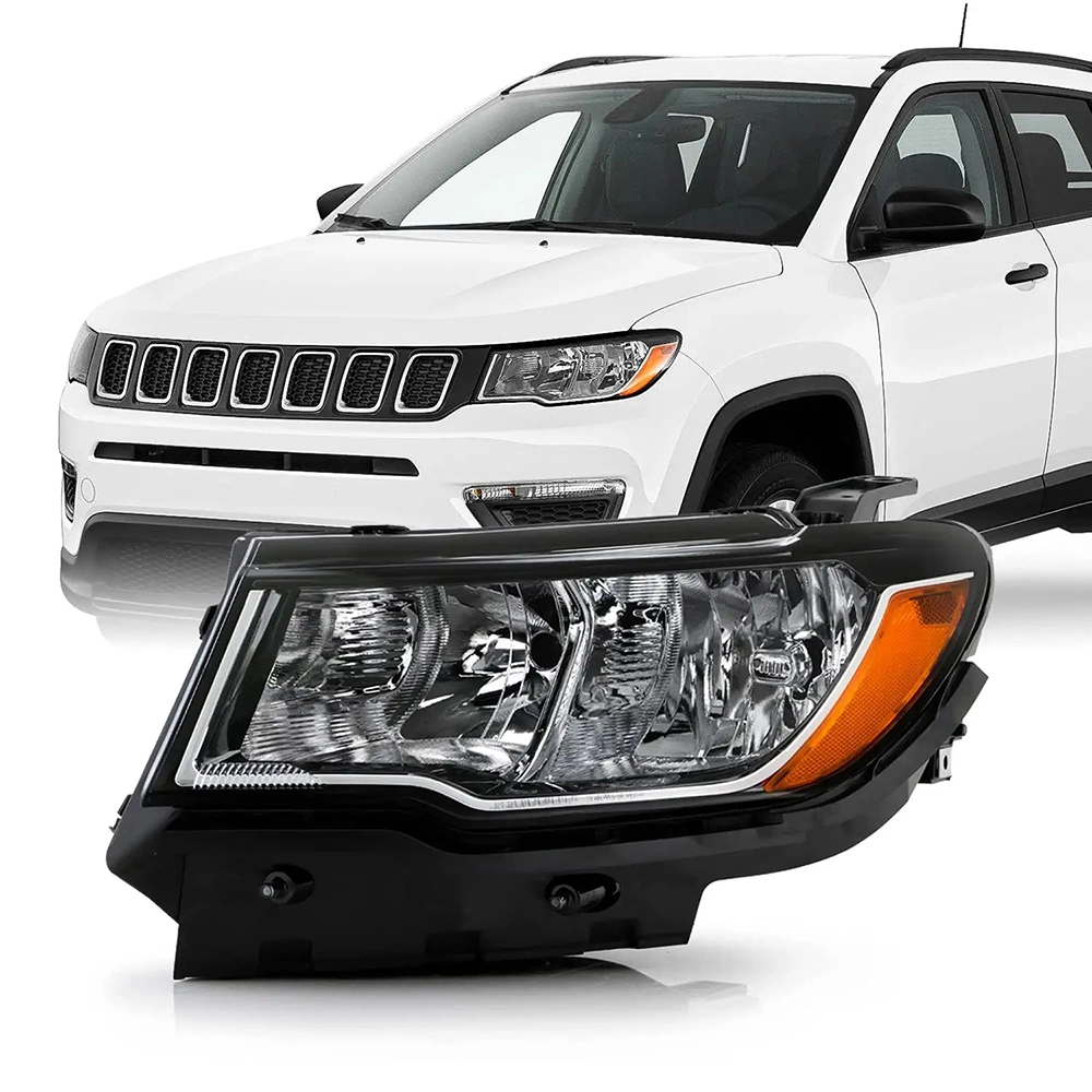 Auto Spare Part Car Headlight for Jeep Compass 2017-2019 Body Fit