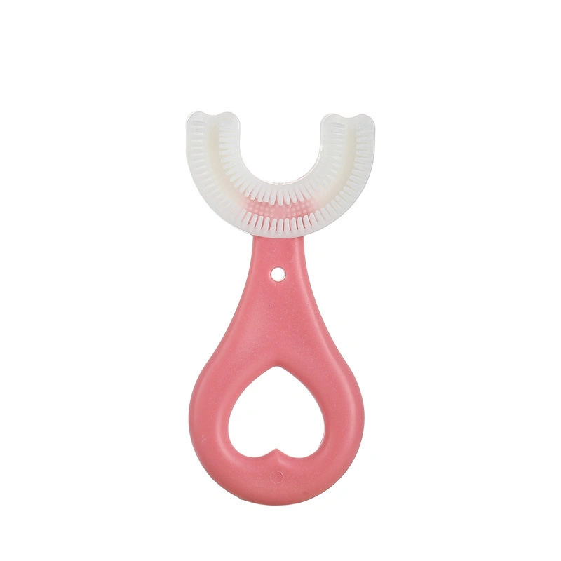 Dropshipping Children&prime;s U-Shaped Toothbrush Manual Brushing Artifact