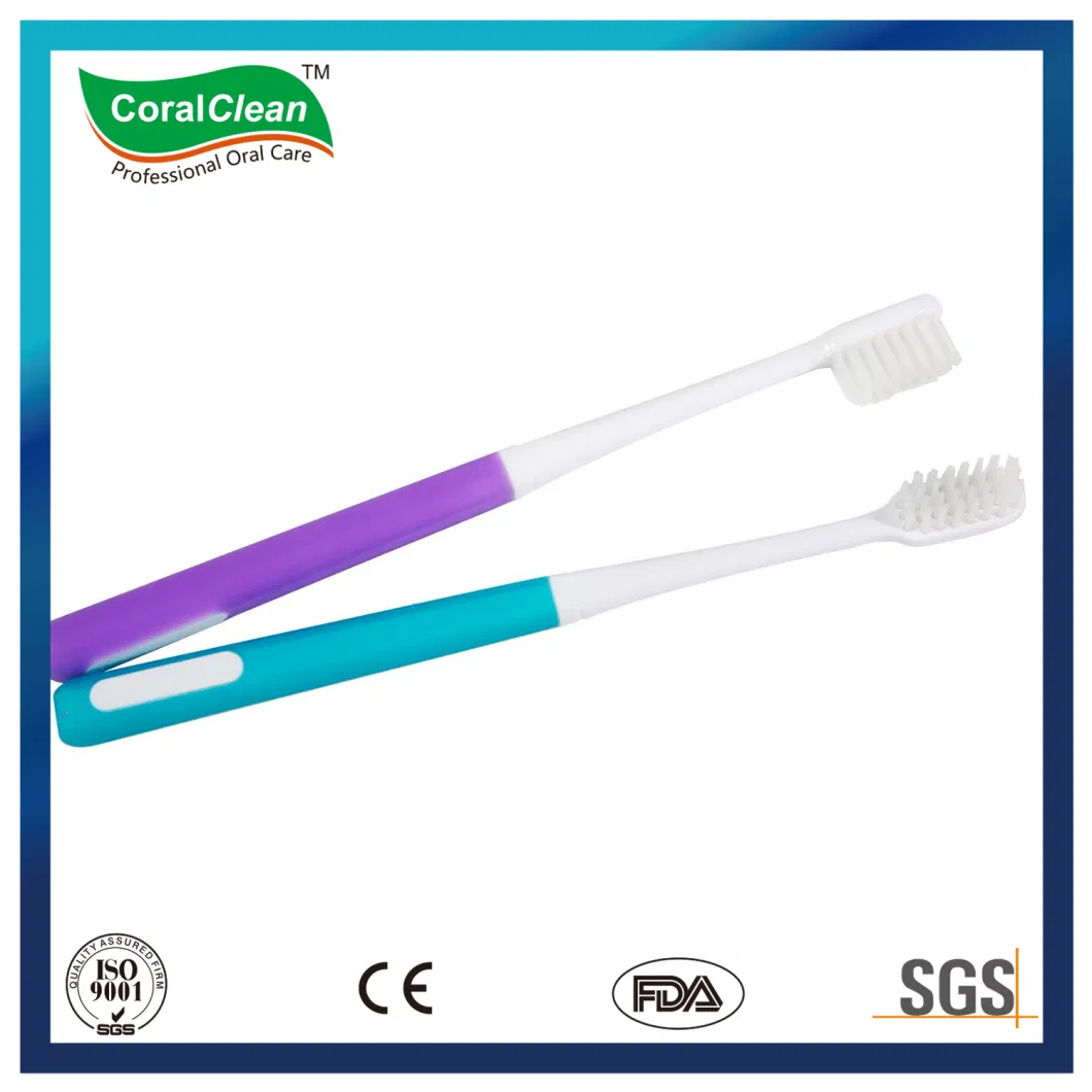 Beautiful Bright Handle &amp; Bamboo Charcoal Bristle Toothbrush