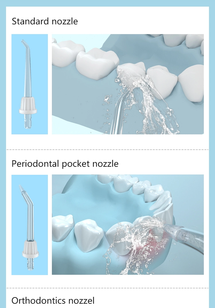 Wholesale Cordless Dental Water Flosser Rechargeable Portable Oral Irrigator for Travel