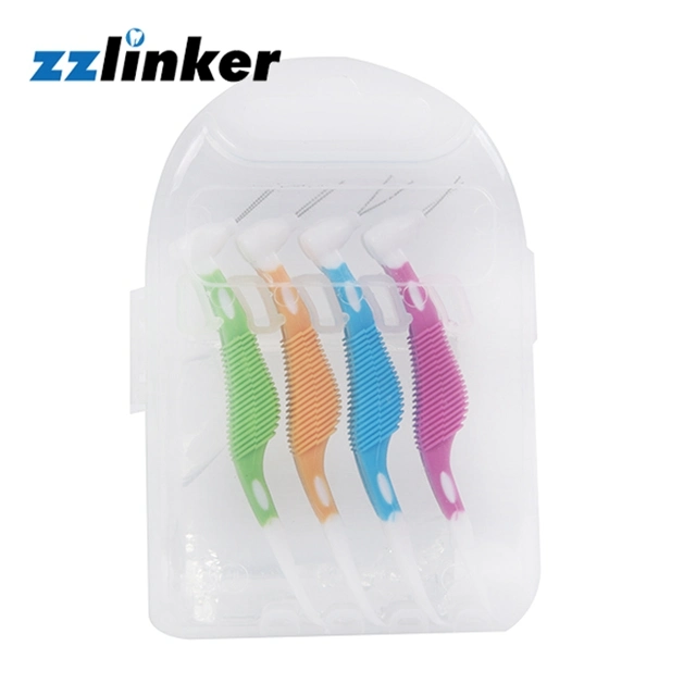 Lk-S31A Wholesale Seahorse Interdental Tooth Brush Soft Angle for Braces