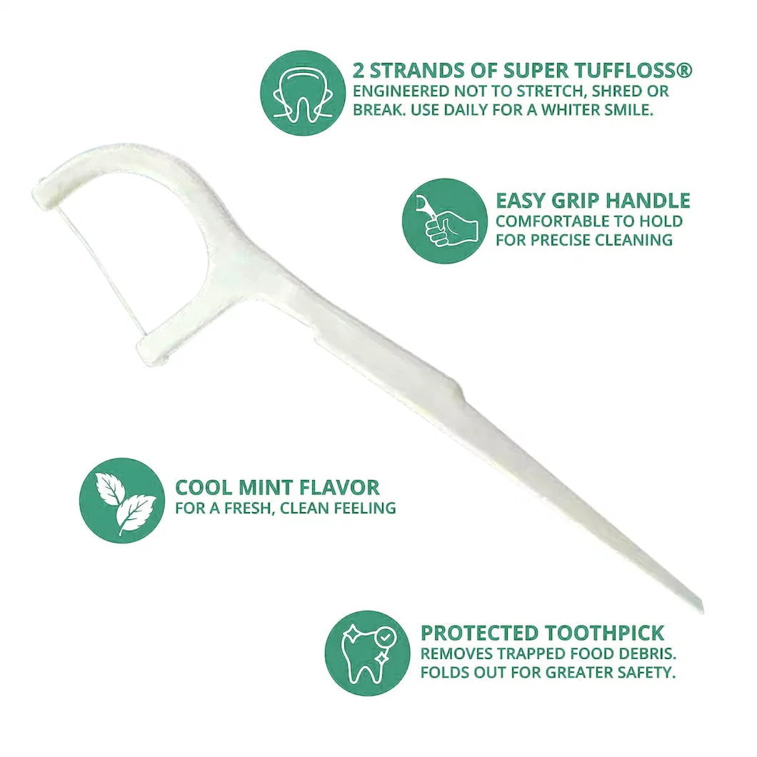 Wholesale Dental Floss Pick Clean The Dirt, OEM Manufacturer