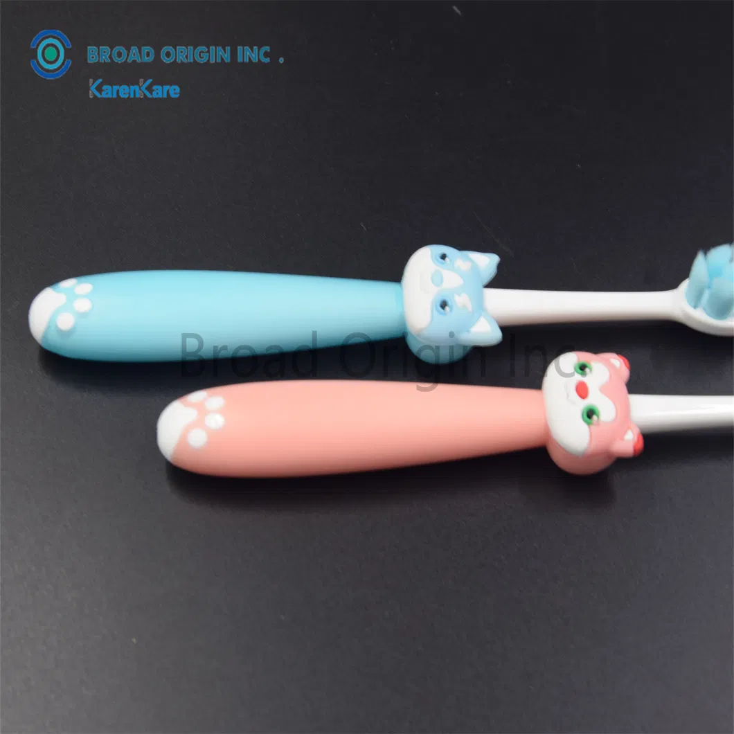 Baby Brush Ultra Soft Cat Shape Kids Toothbrush Factory Tooth Brush Wholesale