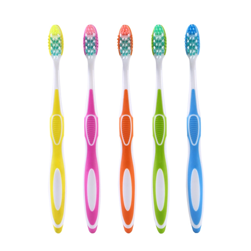 Gum Massage&amp; Tongue Scraper Toothbrush/Soft Nylon Bristles/FDA Approval