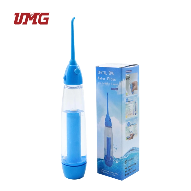 80ml Mini Dental Floss Oral Manual Irrigator Jet Water Floss