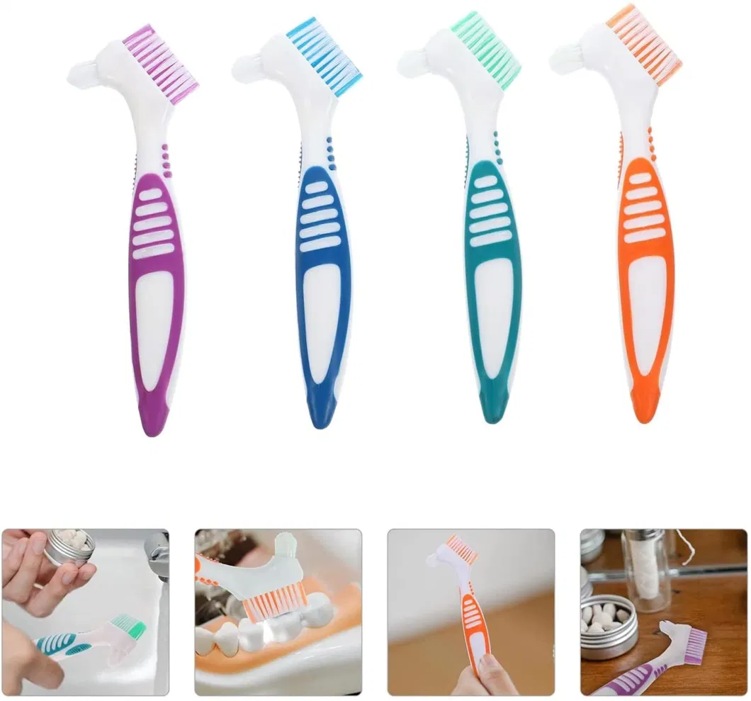 Dental Health Care Soft Bristles Toothbrush for Denture