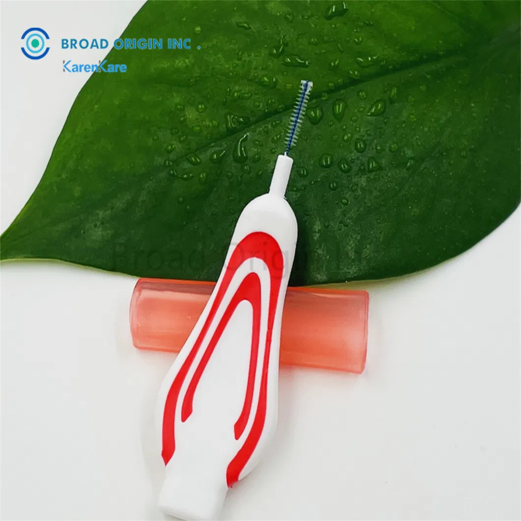 Wholesale Orthodontic Interdental Brush for Adult Teethcleaning Toothpicks