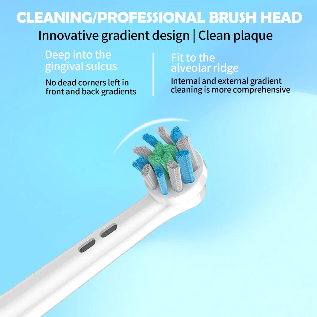 Hot Sale 4 Pack Replacement Electric Toothbrush Heads Compatible with Oral B