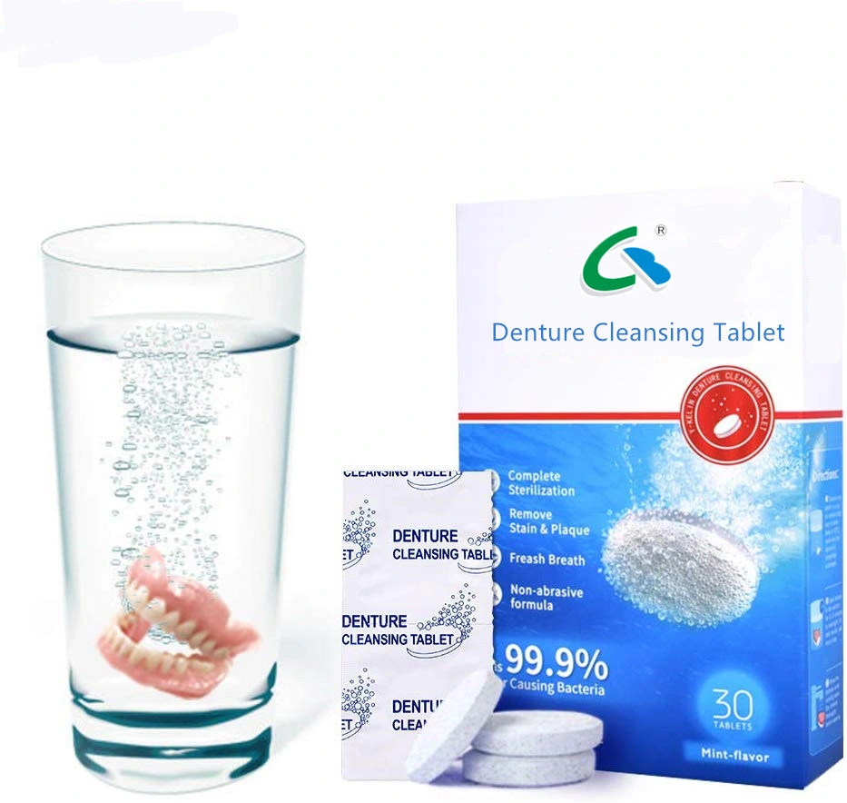 Efficient Cleaning and Killing of Bacteria Denture Cleansing Tablet