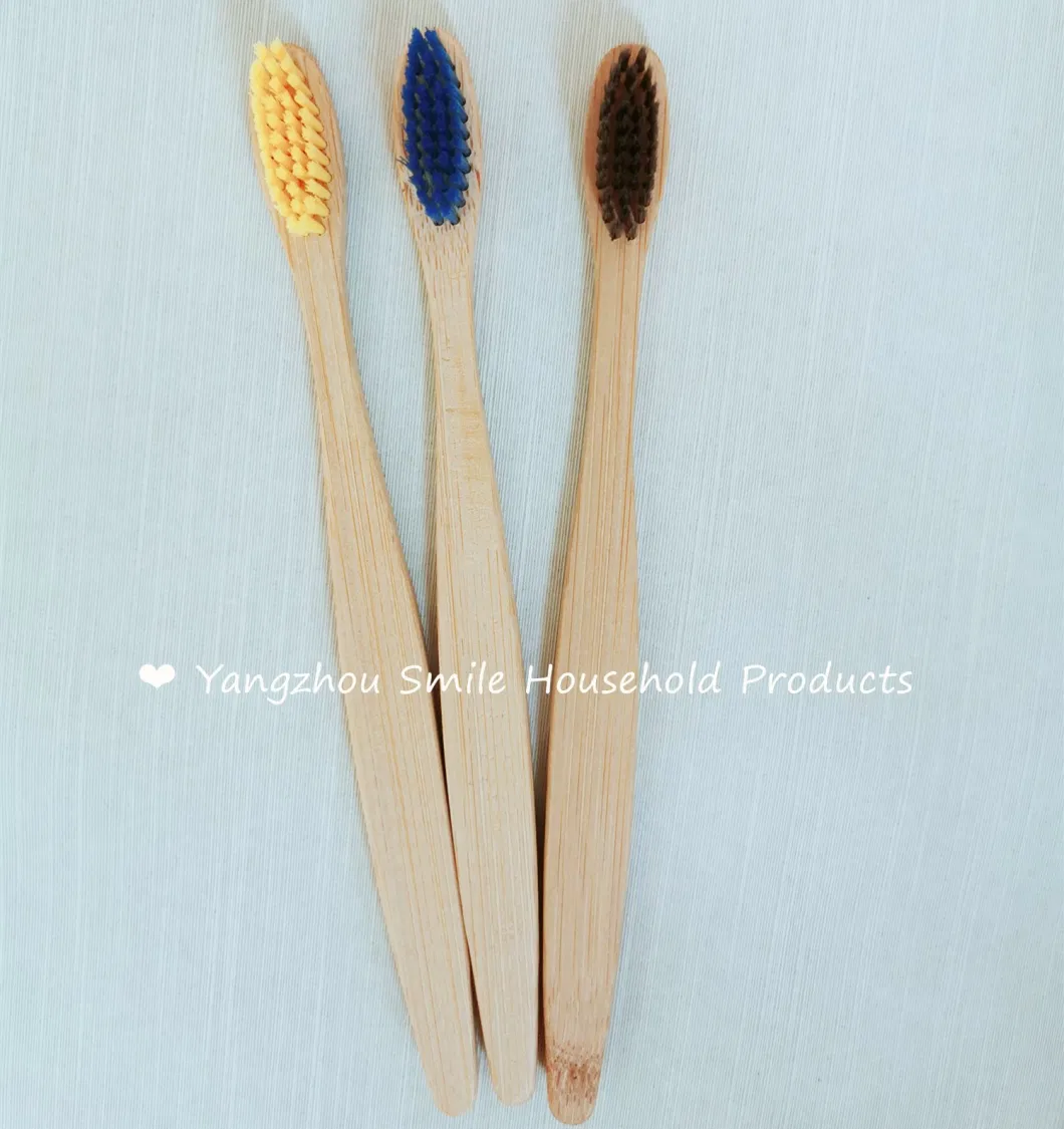 Yangzhou Manufacture Bamboo Charcoal Toothbrushes with OEM Service