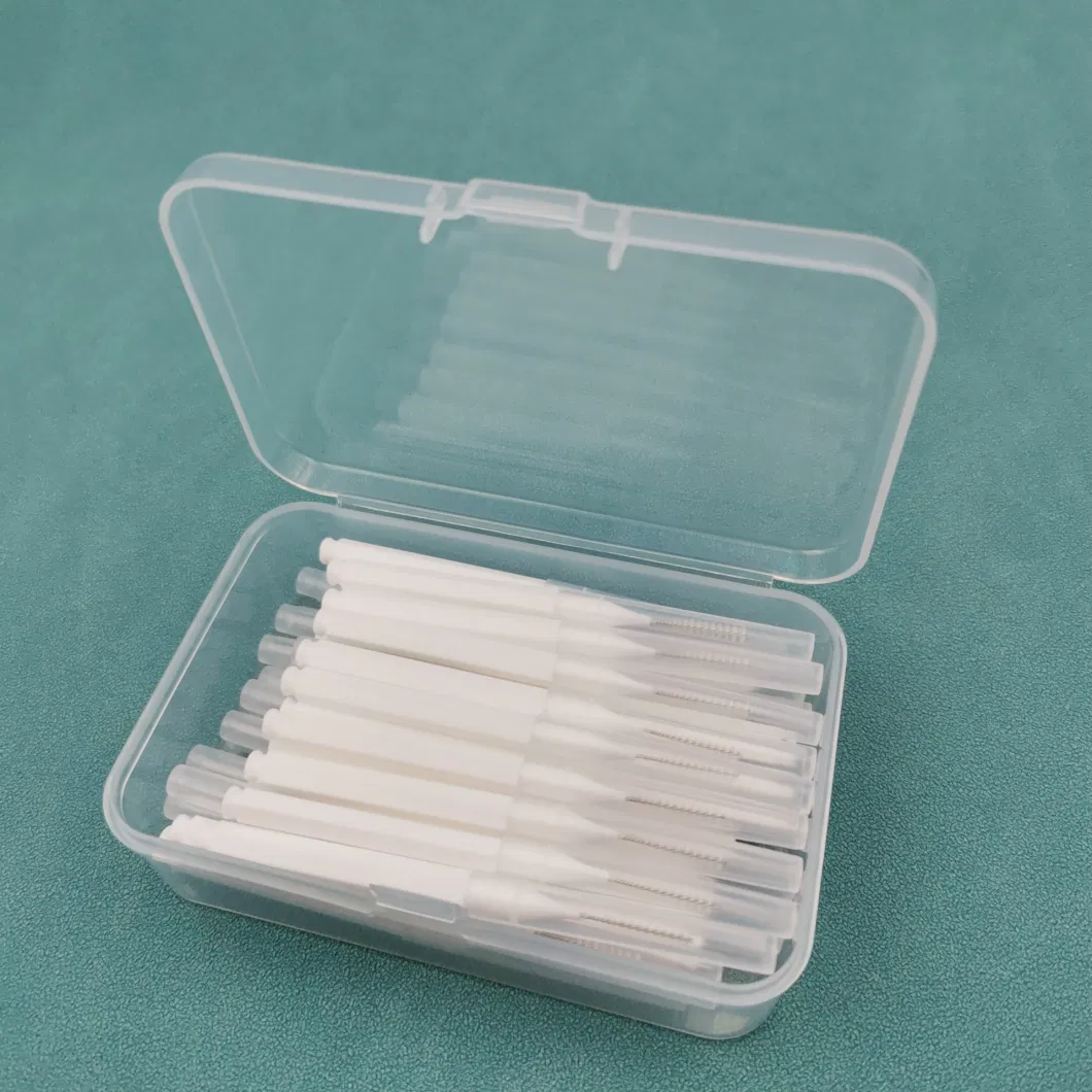 PP Plastic Orthodontic Braces Biodegradable Disposable Oral Care Interdental Brush Dental