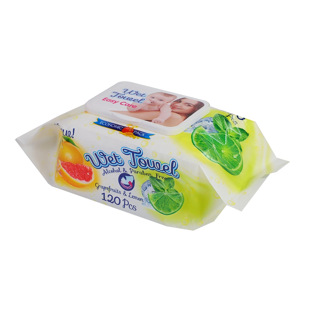 Wholesale Custom Pure Plant Wipes for Baby Wet Free Samples Flushable Wet Wipes Custom Logo