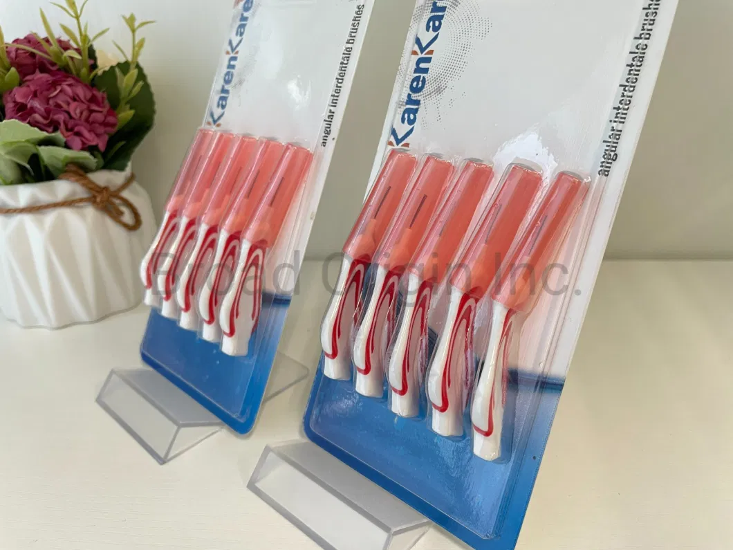 Wholesale Orthodontic Interdental Brush for Adult Teethcleaning Toothpicks
