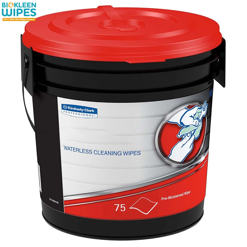 Biokleen Custom Multipurpose Industrial Floor Wet Wipes Barrel Industrial Wet Wipes