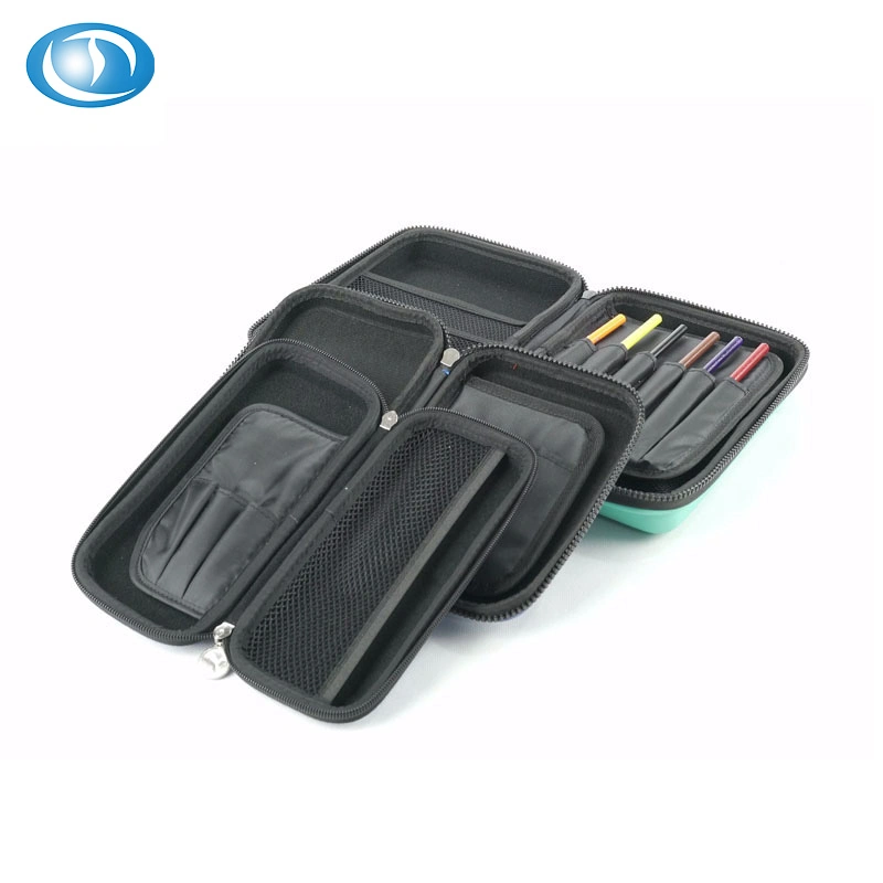 Hard Shell EVA Earphone Carrying Case Rectangular EVA Headgear Case Cable EVA Case EVA Thermometer Case EVA Lighter Case Tool EVA Case EVA Toothbrush Case