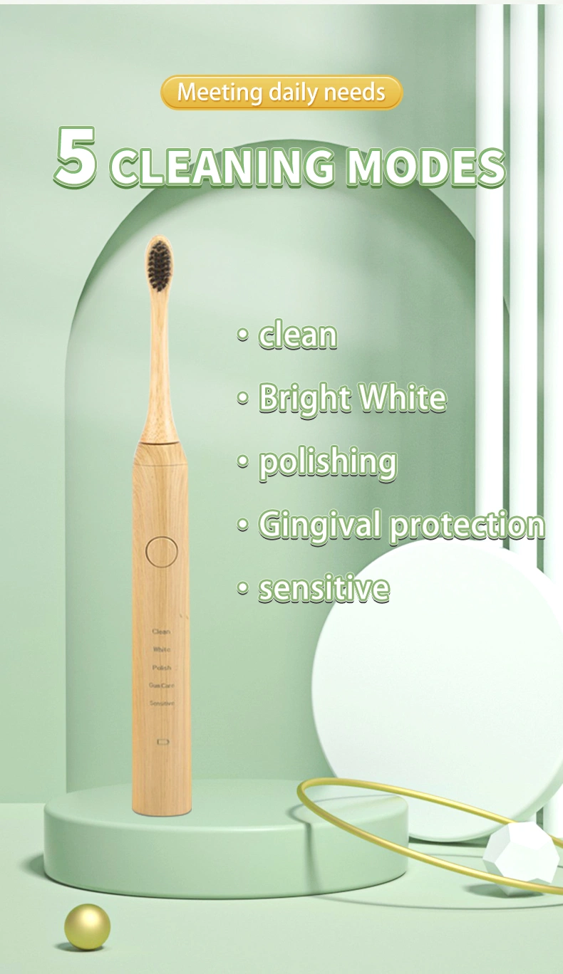 Bamboo Electric Toothbrush Head Sonic Care Electric Bamboo Toothbrush Replacement Head