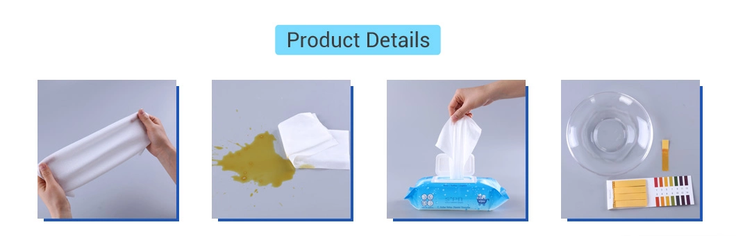 Flushable Nonwovens Customized Disinfectant Sanitizer Hand Tissue Alcohol Wet Towel or Alcohol-Free Toilet Wet Tissue Antibacterial Disinfection Wet Soft Wipes