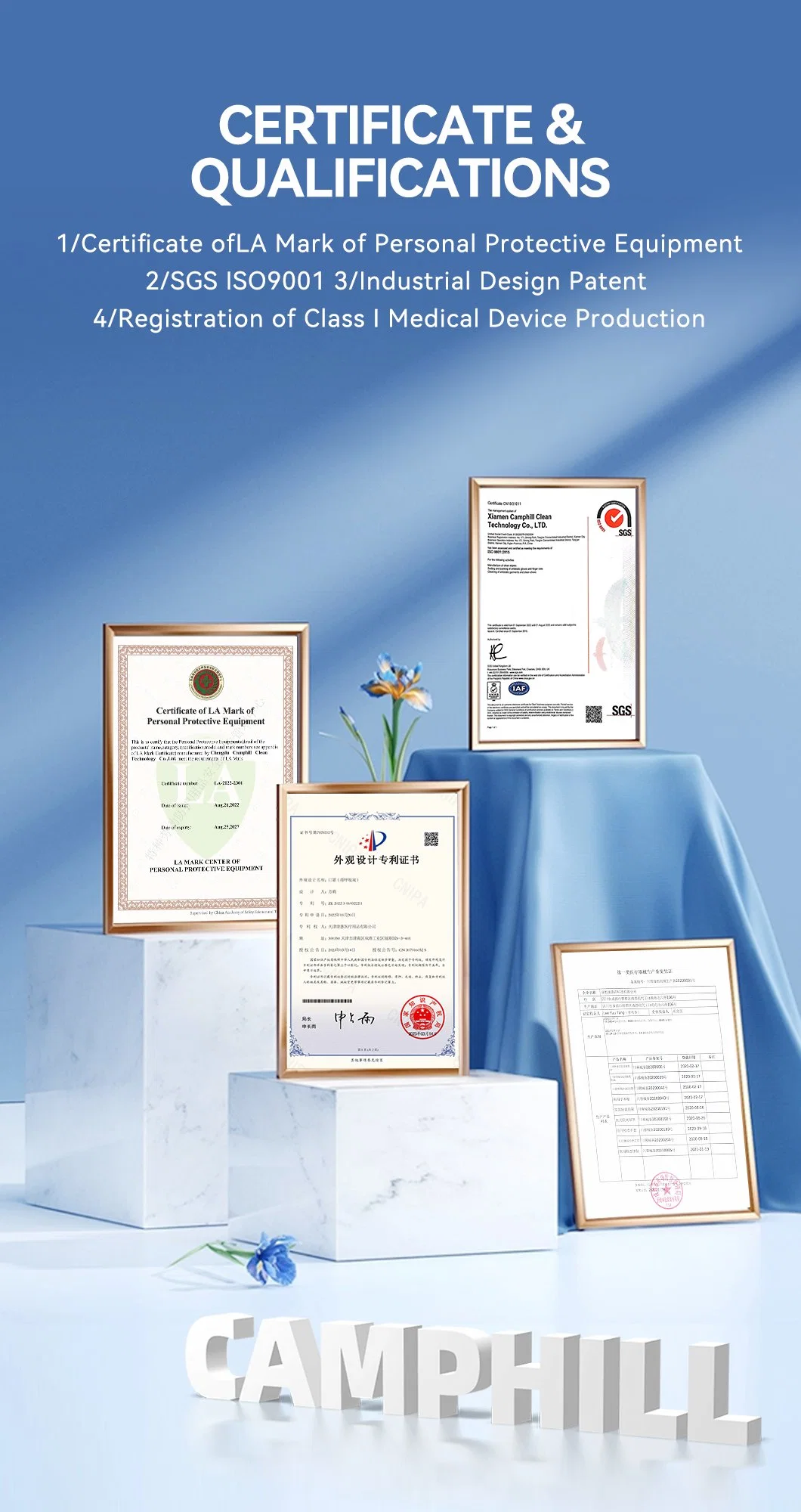 Class 10-1000 Polyester Cleanroom Wipe Cloth Have Passed ISO Certification Weigh 130g