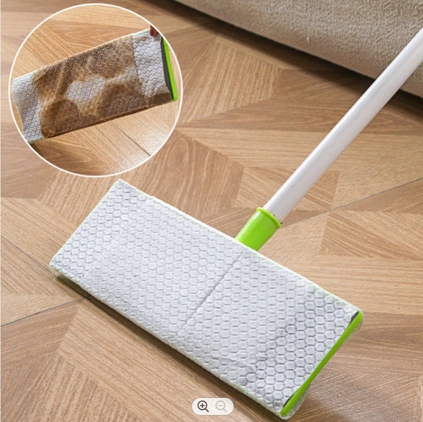 Disposable Floor Mop Clean Floor Antibacterial Cleaning Mopping Wet Wipes