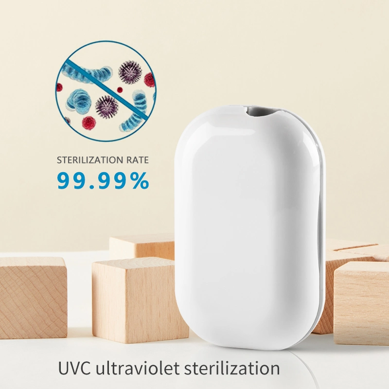 UV Light Sterilizing Eliminates Bacteria Travel Home Mini Portable Hands UVC LED Toothbrush Sterlizer Case