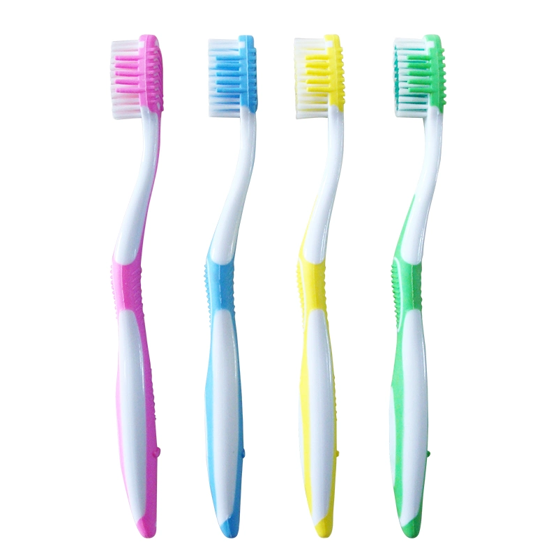 Gum Massage&amp; Tongue Scraper Toothbrush/Soft Nylon Bristles/FDA Approval