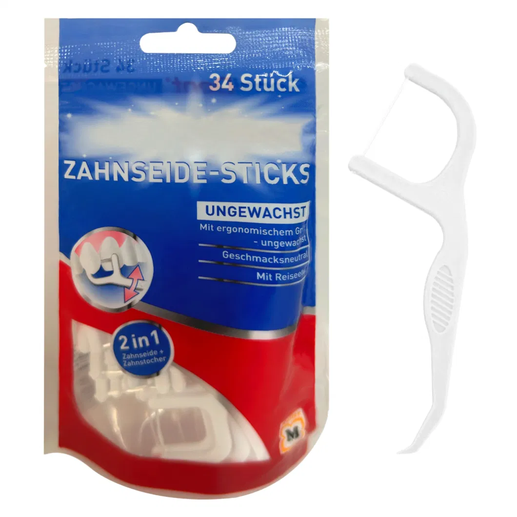 Individually Wrapped Floss Pick with Low Price with FDA