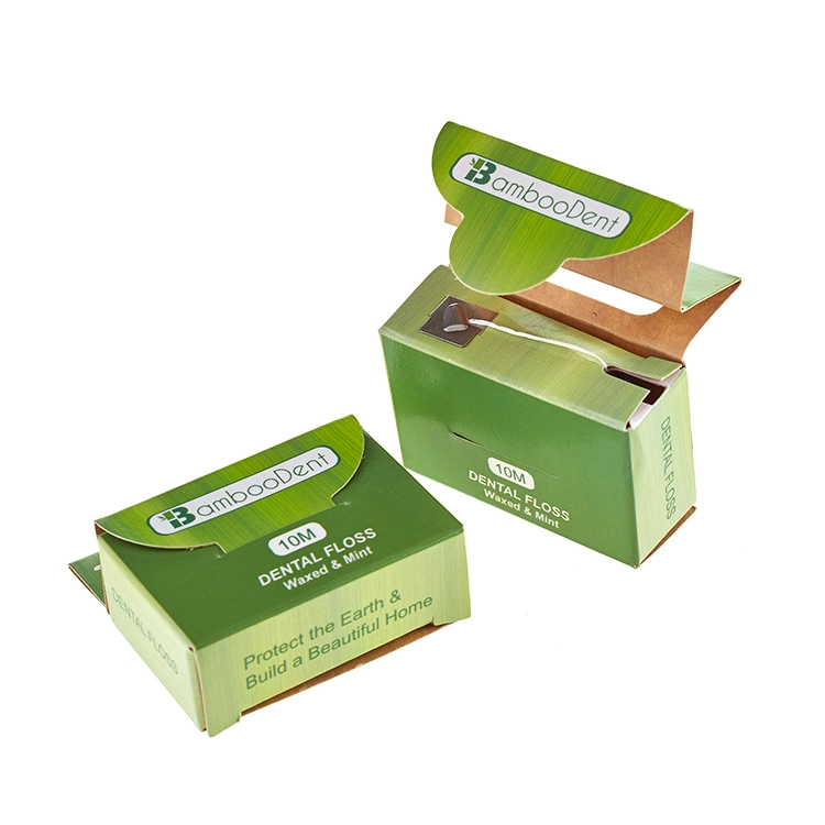 Hot Sale Manufacturer Box Package Dental Floss 10m